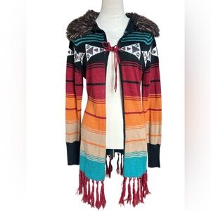 Powder River Outfitters Panhandle Slim Western Duster Sweater size medium